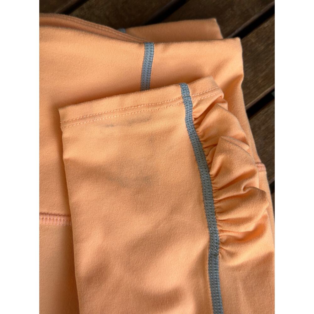 Free People Movement You’re A Peach Sport Leggings Size XS 7/8 Length Orange Gym - Picture 11 of 11